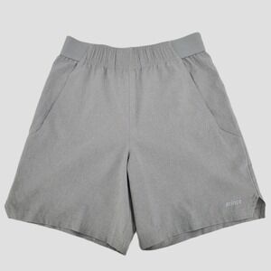 Prince‎ Woven Athletic Shorts Stretch Moisture Wicking Light Heather Grey Small